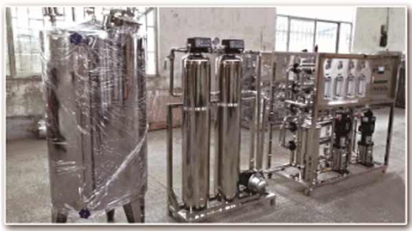 制藥用雙級反滲透純水機組